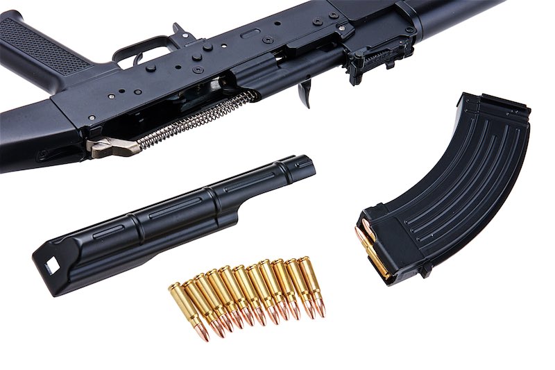 Blackcat Airsoft Metal 1:2 Scale High Precision Mini Model Gun AK47 (Shell Ejection)