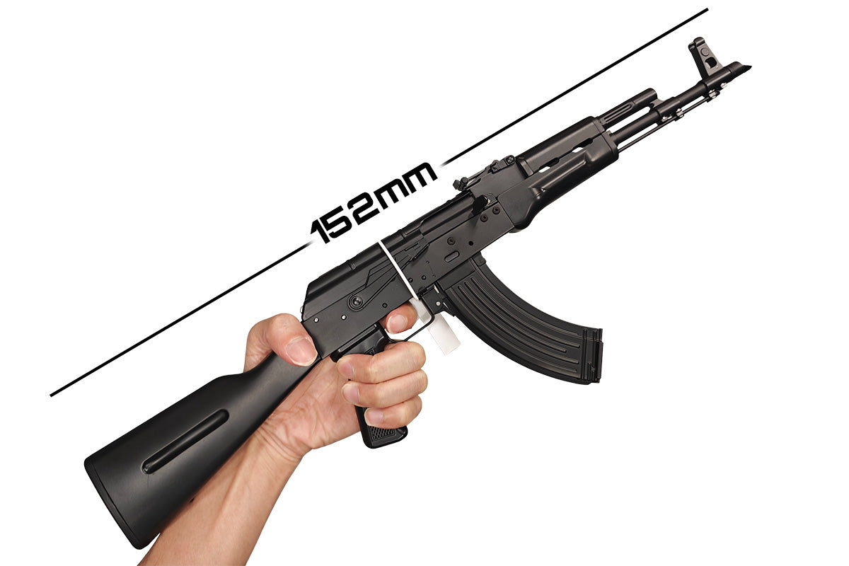 Blackcat Airsoft Metal 1:2 Scale High Precision Mini Model Gun AK47 (Shell Ejection)