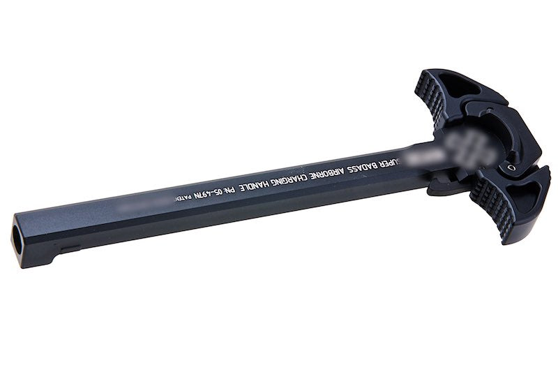 BJ TAC Aluminum NOV Style Airbone Charging Handle For Tokyo Marui MWS GBB Airsoft