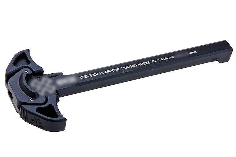 BJ TAC Aluminum NOV Style Airbone Charging Handle For Tokyo Marui MWS GBB Airsoft