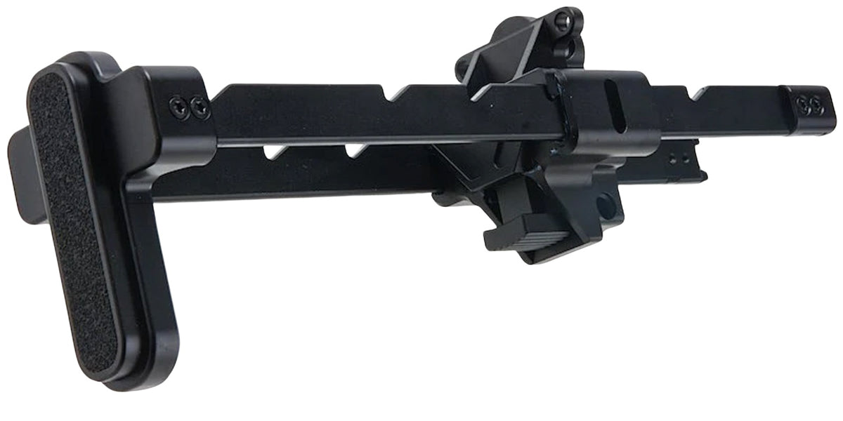Bow Master CNC Metal GMF Retractable Buttstock For VFC MP5K GBB