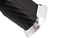 Bomber CNC Aluminum Grip For Tokyo Marui Hi Capa GBB Airsoft (INF Style/ Black + Silver Parts)
