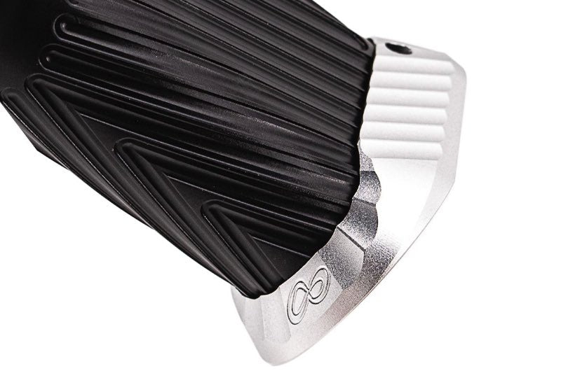 Bomber CNC Aluminum Grip For Tokyo Marui Hi Capa GBB Airsoft (INF Style/ Black + Silver Parts)