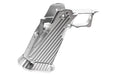 Bomber CNC Aluminum INF Style Grip For Tokyo Marui Hi Capa GBB Airsoft (Silver)