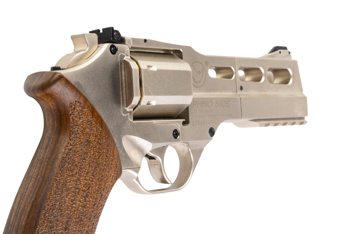 BO Manufacture Chiappa Rhino 50DS .357 Magnum Style Airsoft Revolver (CO2/ Silver)
