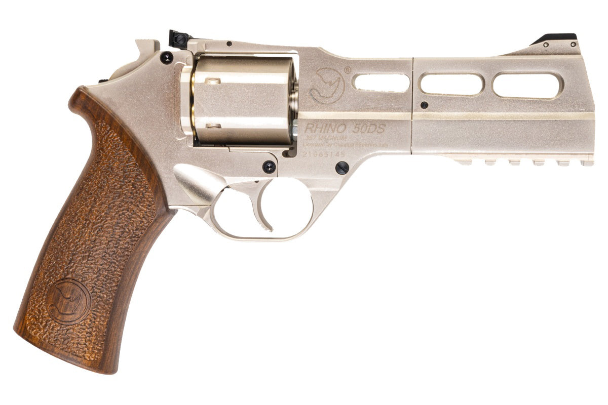 BO Manufacture Chiappa Rhino 50DS .357 Magnum Style Airsoft Revolver (CO2/ Silver)