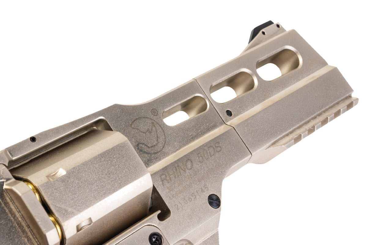 BO Manufacture Chiappa Rhino 50DS .357 Magnum Style Airsoft Revolver (CO2/ Silver)