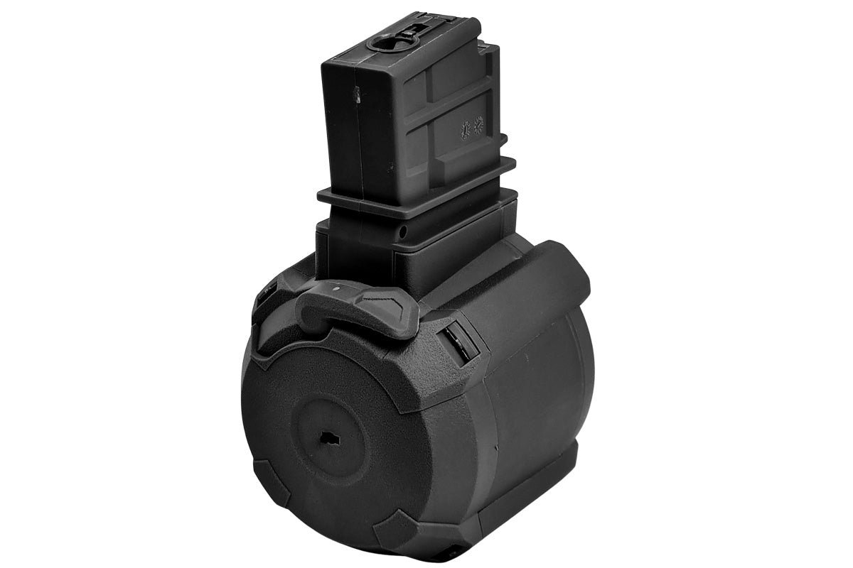 Battleaxe 1400 Rounds Electric Drum Magazine for G36 AEG Airsoft Rifle