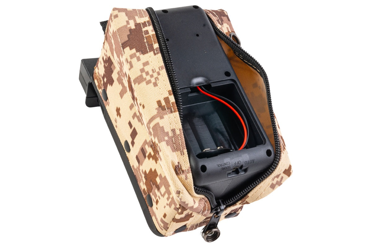 Battleaxe 2200 rounds Sound Control Drum Magazine For A&K M249 AEG (Digital Desert )