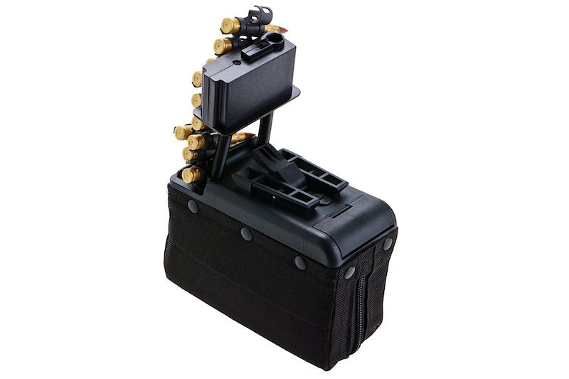Battleaxe x T8 2000 rds Sound Control Drum Magazine For A&K M249 AEG (Turbine System)