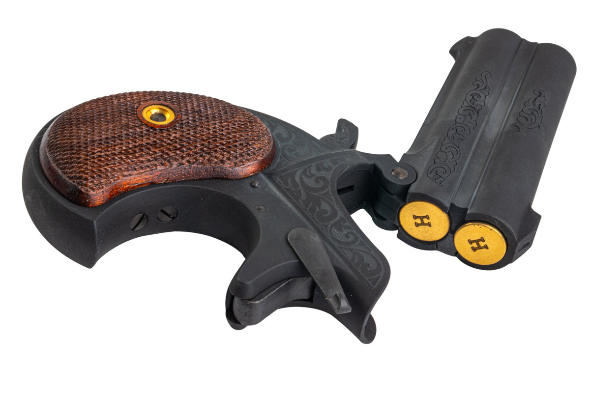 CAW Double Barrel Derringer Engraving P89 Model Gun