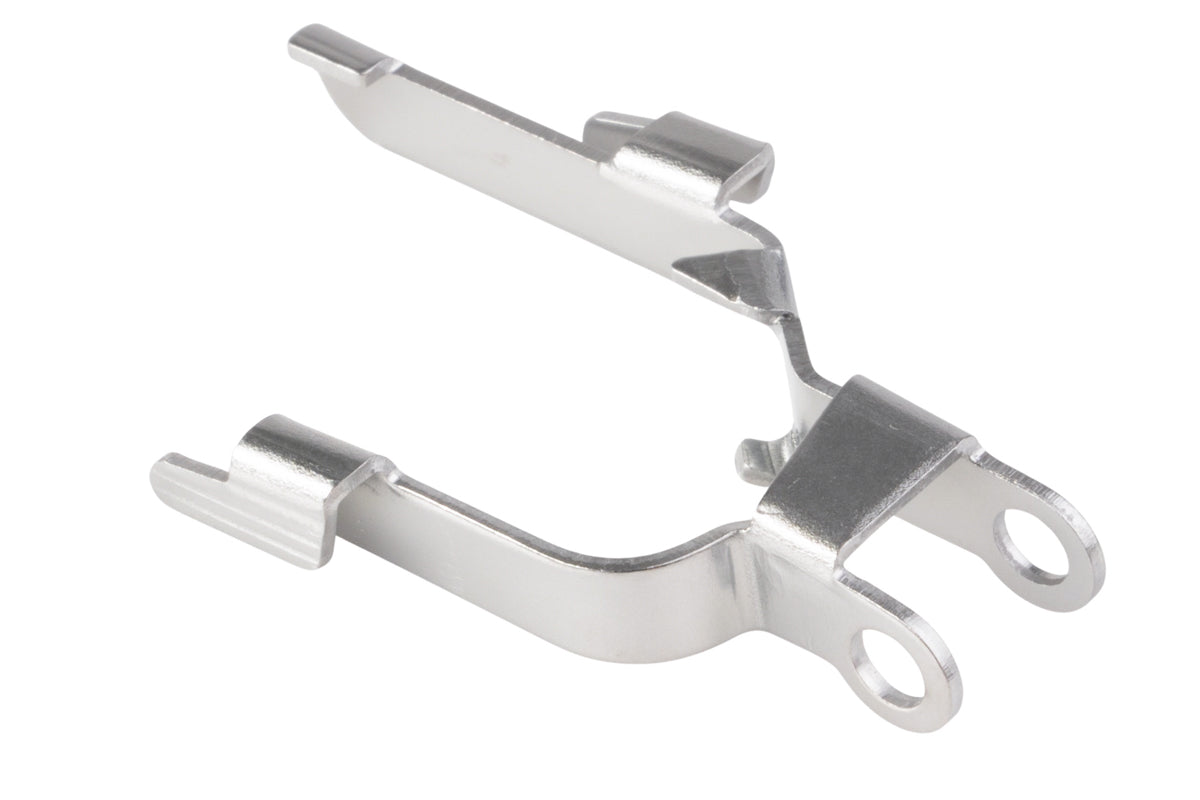 COWCOW Technology Stainless Steel Slide Lock For Action Army AAP01 GBB Airsoft (Silver)