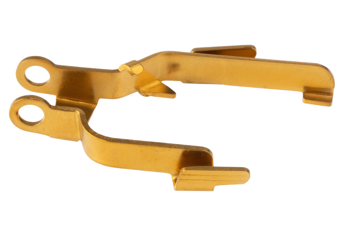 COWCOW Technology Stainless Steel Slide Lock For Action Army AAP01 GBB Airsoft (Gold)