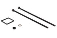 COWCOW Technology Stainless Steel Slide Lock For Action Army AAP01 GBB Airsoft (Rainbow)