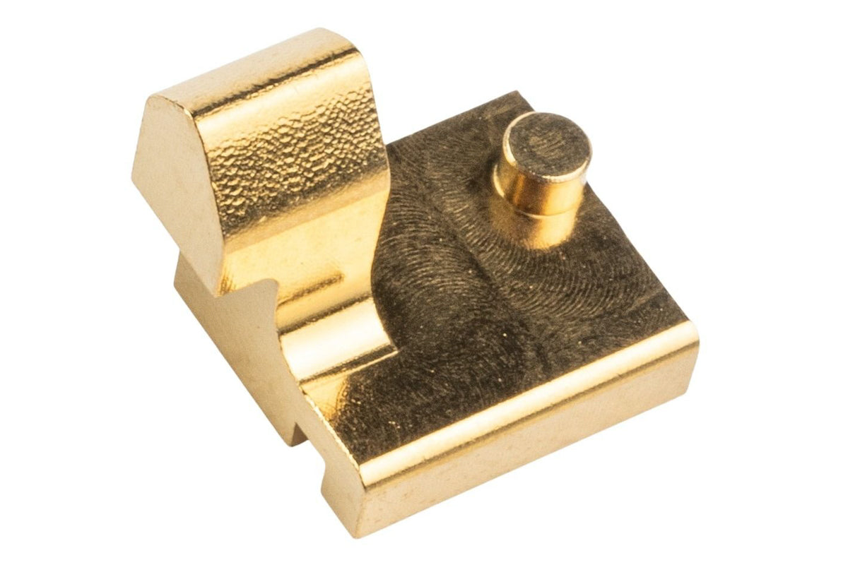 COWCOW Technology Stainless Steel Selector Plate For AAP01 Airsoft (Gold)