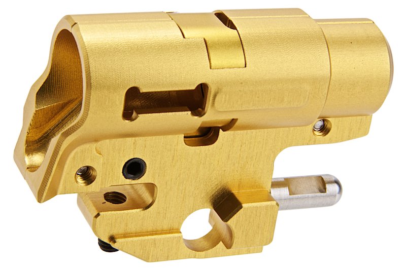 COWCOW Technology New Gen Hop Up Chamber For Tokyo Marui Hi Capa GBB Airsoft (Gold)