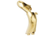 COWCOW Technology Stainless Steel Match Grade Grip Safety For Tokyo Marui Hi Capa GBB Airsoft (Gold)
