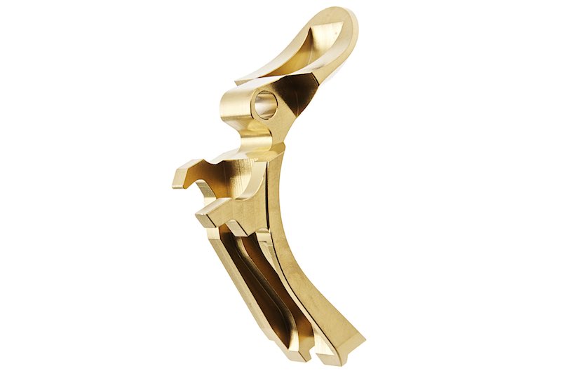 COWCOW Technology Stainless Steel Match Grade Grip Safety For Tokyo Marui Hi Capa GBB Airsoft (Gold)