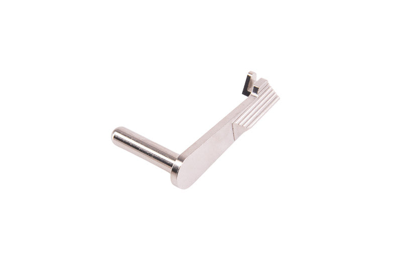 COWCOW Technology Stainless Steel Match Grade Slide Stop For Tokyo Marui Hi Capa GBB Airsoft (Silver)