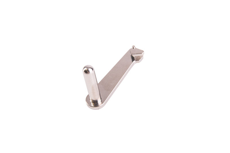 COWCOW Technology Stainless Steel Match Grade Slide Stop For Tokyo Marui Hi Capa GBB Airsoft (Silver)
