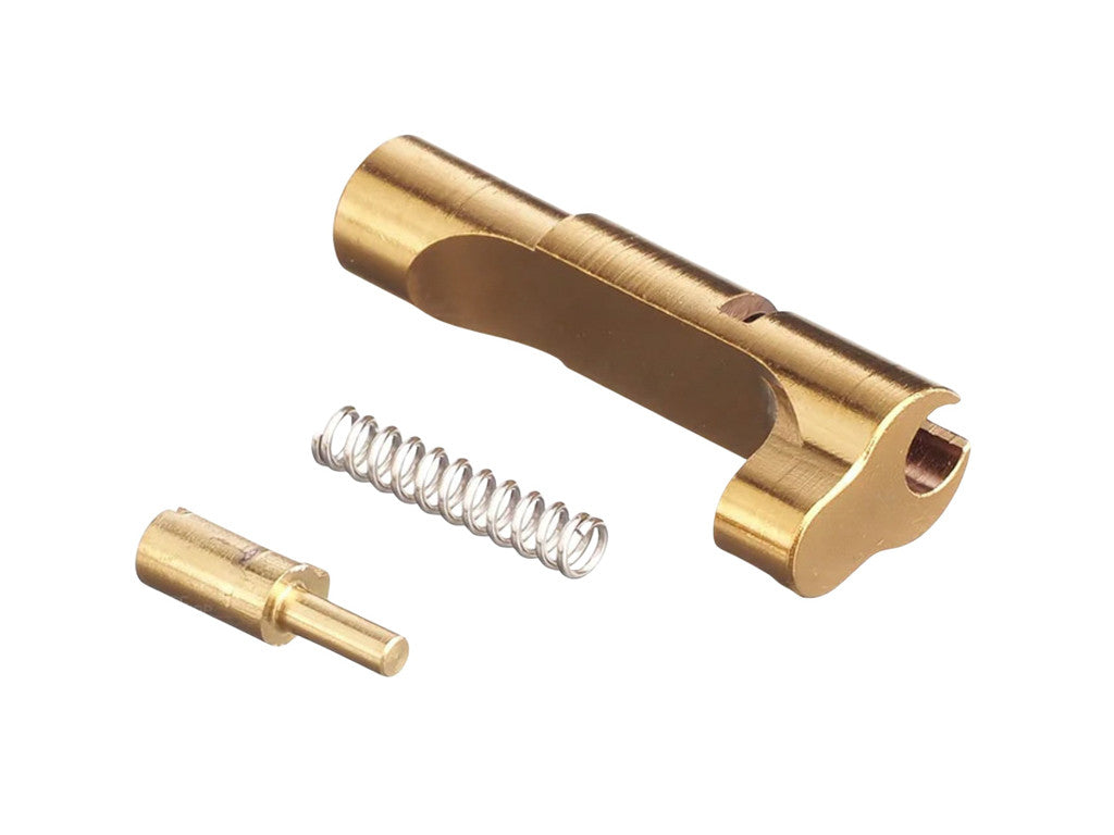 COWCOW Technology Stainless Steel Match Grade Mag Release For Tokyo Marui Hi Capa GBB Airsoft (Gold)