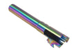 COWCOW Technology (.45 marking) OB1 SS Threaded Outer Barrel For Tokyo Marui Hi-Capa 5.1 GBB (Rainbow)