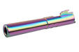 COWCOW Technology SS Threaded Outer Barrel (.45 marking) For Tokyo Marui Hi-Capa 4.3 GBB (Rainbow)