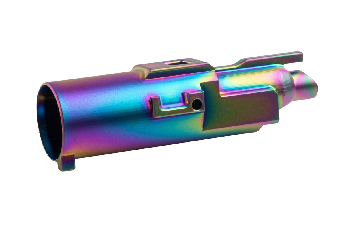 COWCOW Technology Power Up Aluminum Nozzle Set For Tokyo Marui Hi-Capa GBB (Rainbow)