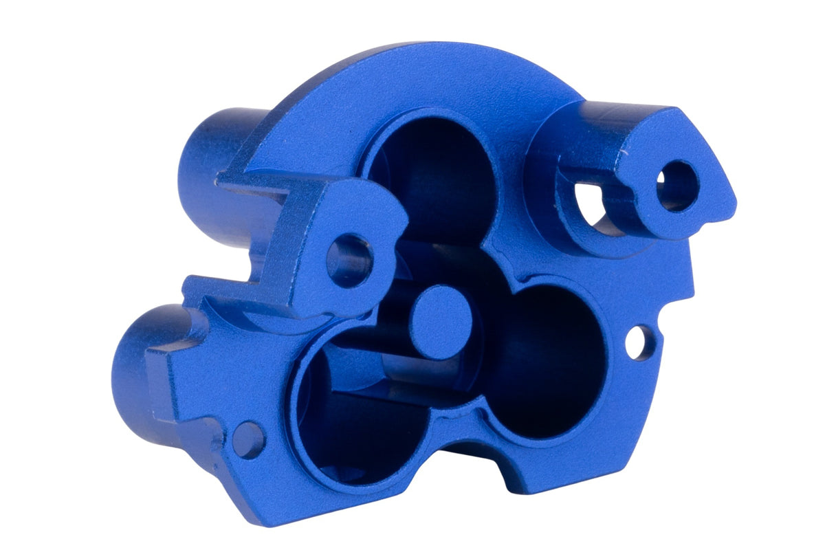 C&C Tac CNC Aluminum Enhanced Nozzle Feeding Front Lip For Tokyo Marui SAIGA 12 GBB Airsoft Shotgun (Blue)