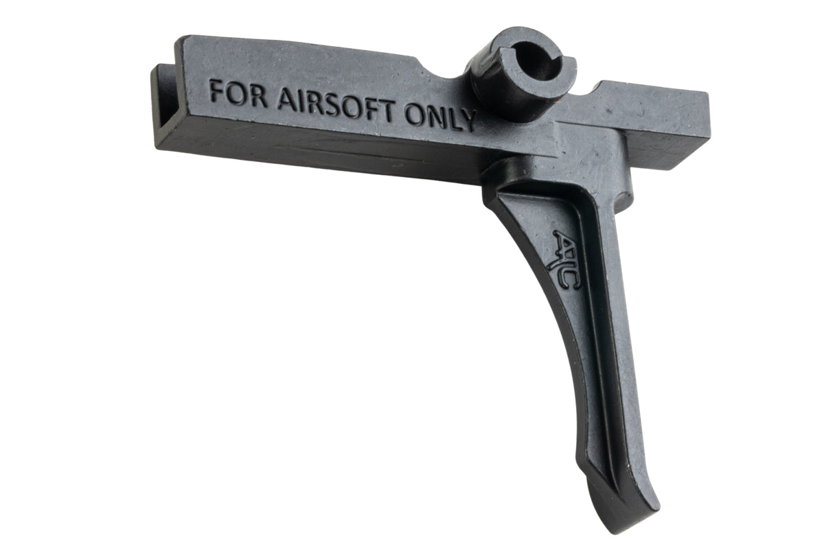 C&C Tac AT* Flat Style Trigger For VFC M4 GBB/ APFG MPX MCX GBB Airsoft (MIM Steel)