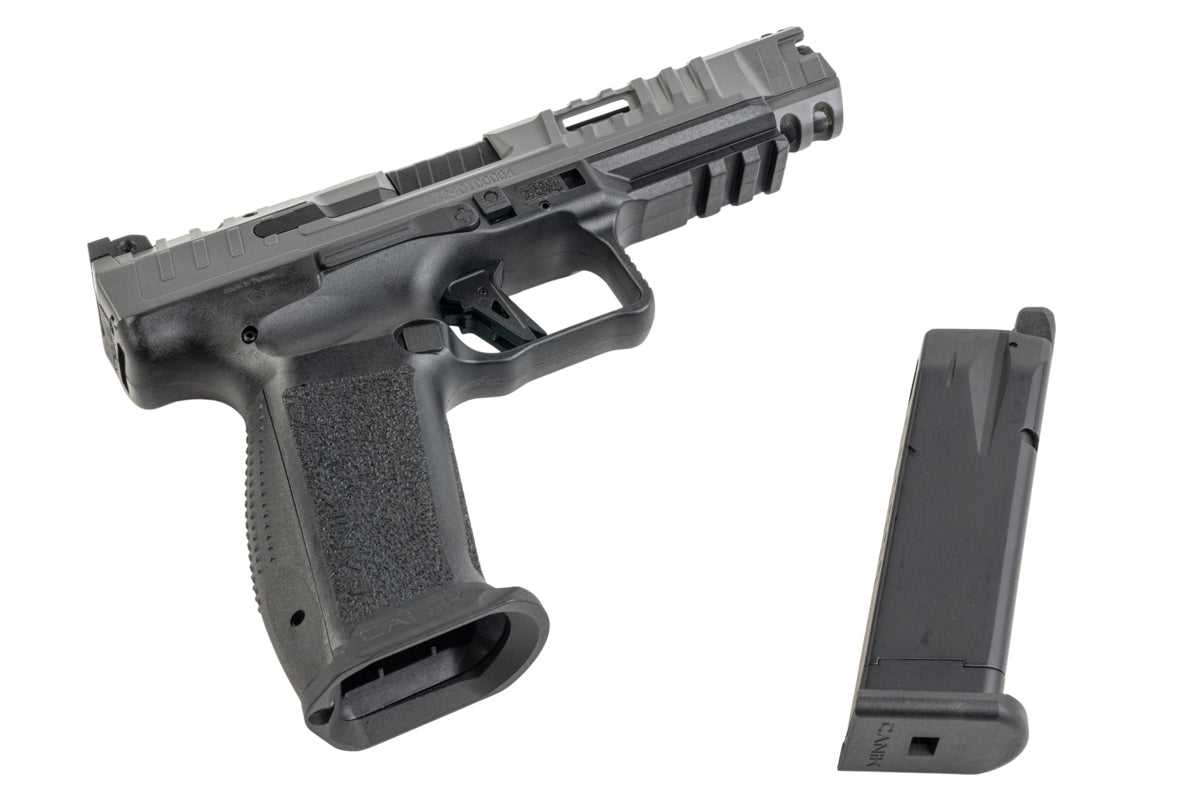 CANIK SFx RIVAL GBB Airsoft Pistol (Dual Tone - Grey/ Black) Licensed by Cybergun