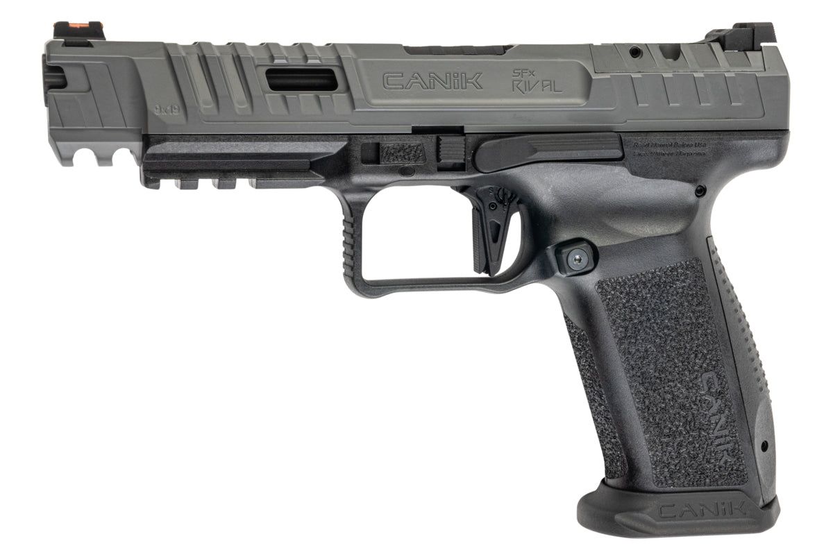 CANIK SFx RIVAL GBB Airsoft Pistol (Dual Tone - Grey/ Black) Licensed by Cybergun