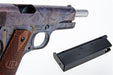 Cybergun AO 1911 GBB Airsoft Pistol (Marble Pattern w/ Wood Grip)