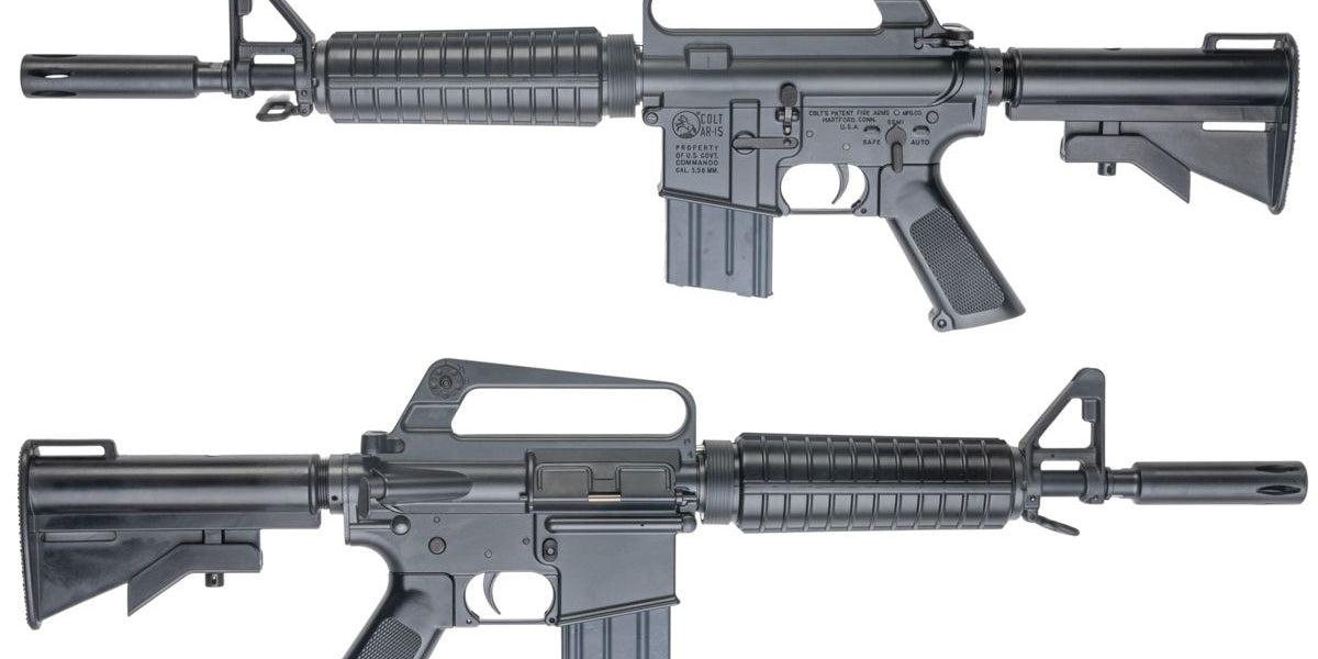 Cybergun XM177E1 COLT M609 GBB Airsoft Rifle (CGS System) - Black