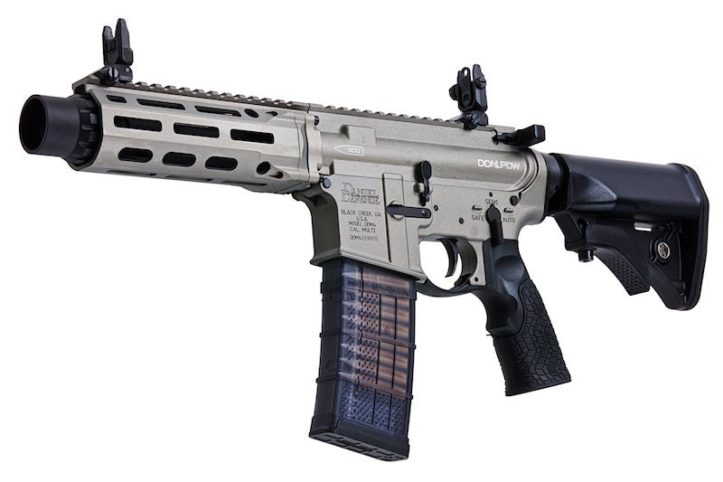 EMG Daniel Defense DDM4 PDW GBB Airsoft Rifle (CYMA CGS System/ Silver)