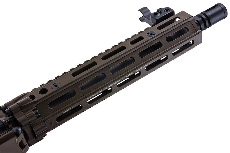 EMG Daniel Defense DD MK18 RIII PDW Airsoft GBB Rifle (CYMA CGS System/ Brown)