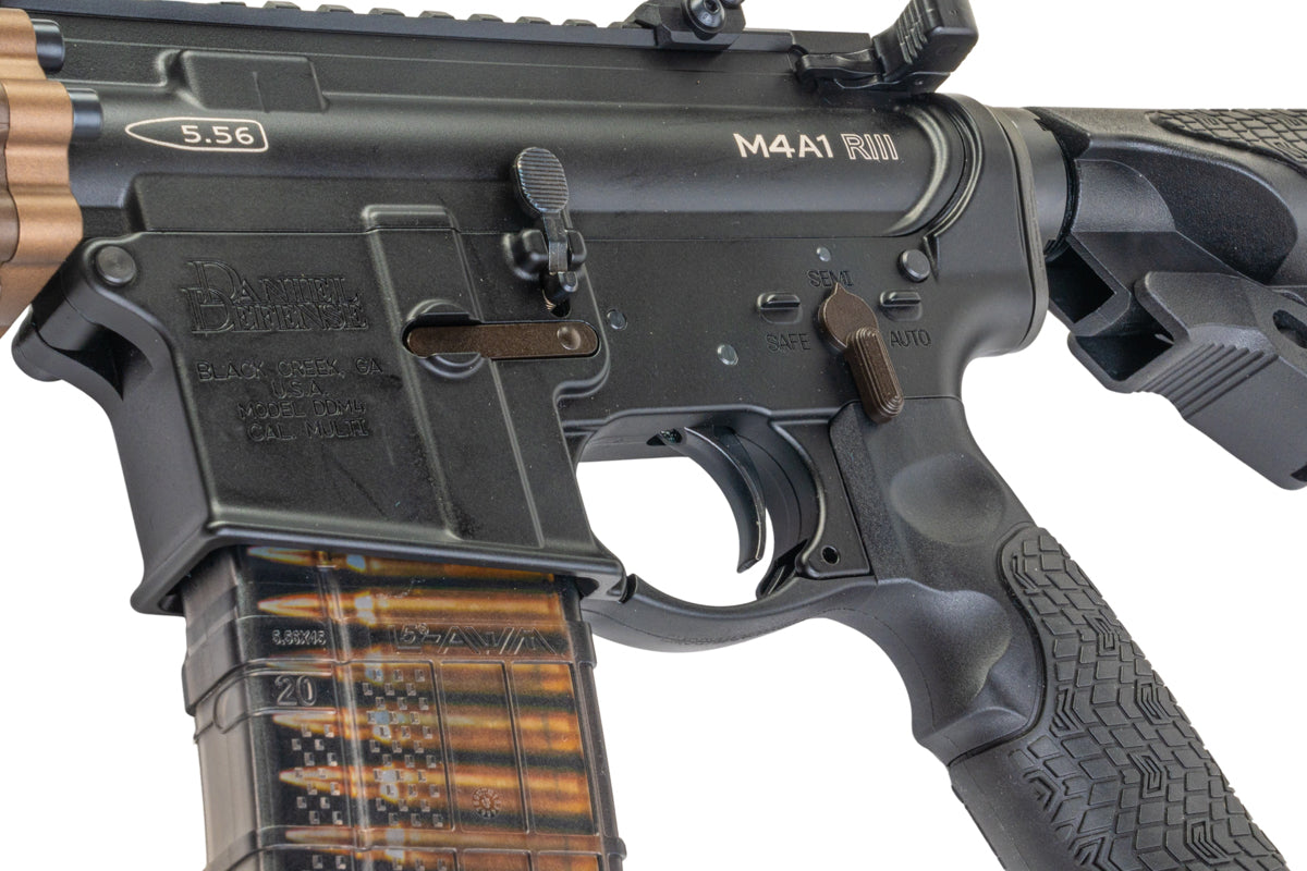 EMG Daniel Defense DDM4 RIII FSP M4 GBB Airsoft Rifle (CYMA CGS System/ 2 Tone)