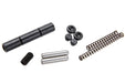 CYMA CGS AR Steel Receiver Pin w/ Detent, Spring Set & Dummy Receiver Pin Set For Tokyo Marui MWS GBB (Concave Type)