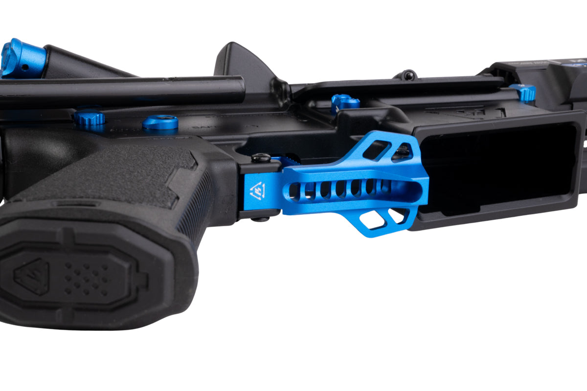 EMG Strike Industries 4 inch AR Strike Oppressor M4 Short Barrel GBB Airsoft Rifle (CYMA CGS System - BK/BL)