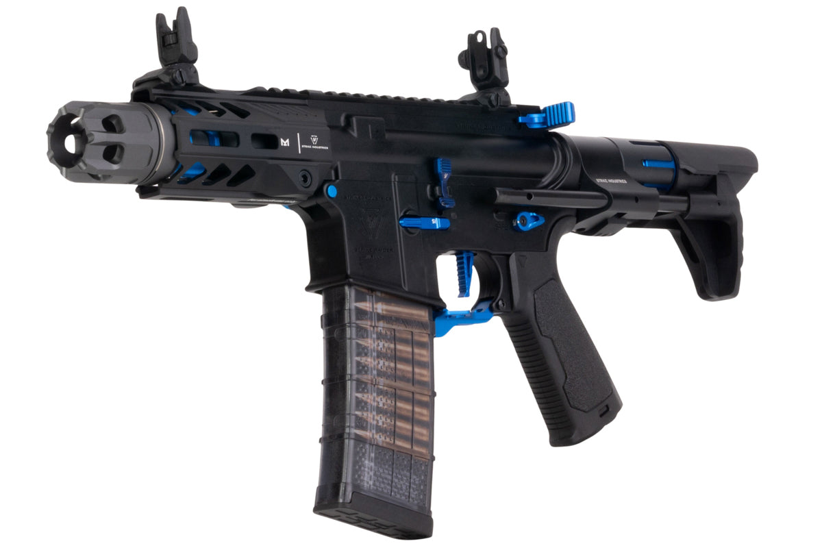 EMG Strike Industries 4 inch AR Strike Oppressor M4 Short Barrel GBB Airsoft Rifle (CYMA CGS System - BK/BL)