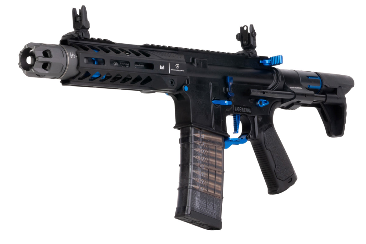 EMG Strike Industries 7 inch AR Strike Oppressor M4 PDW GBB Airsoft Rifle (CYMA CGS System - BK/BL)