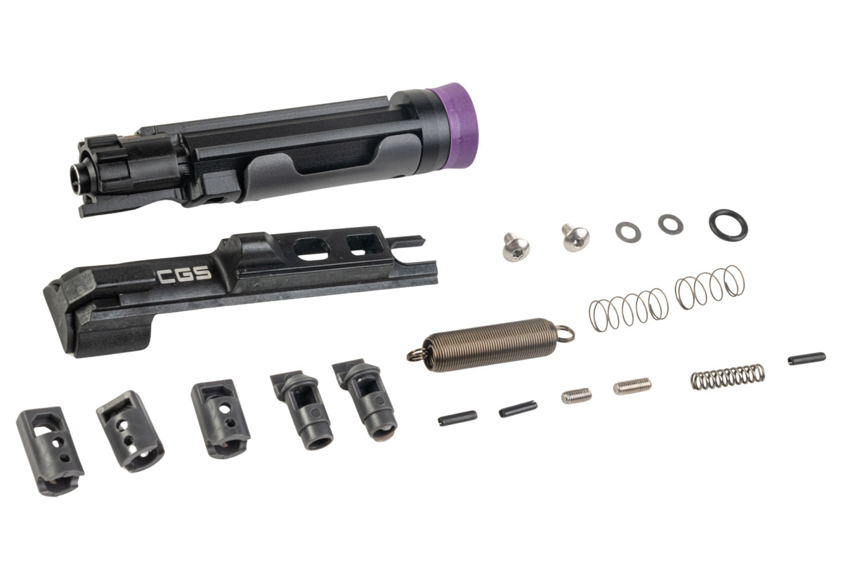 CYMA CGS CNC Aluminum Nozzle Set With Adjustable Valve for CGS M4 GBB/ Tokyo Marui MWS GBB