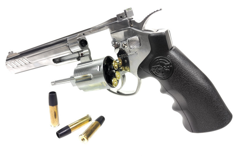 SRC TITAN 6 INCH CO2 Gas Revolver (Silver)