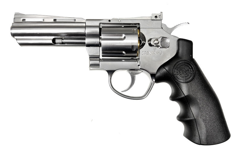 Revolver 4 Inch SRC TITAN 4 INCH CO2 Gas Revolver (Silver) | eHobbyAsia