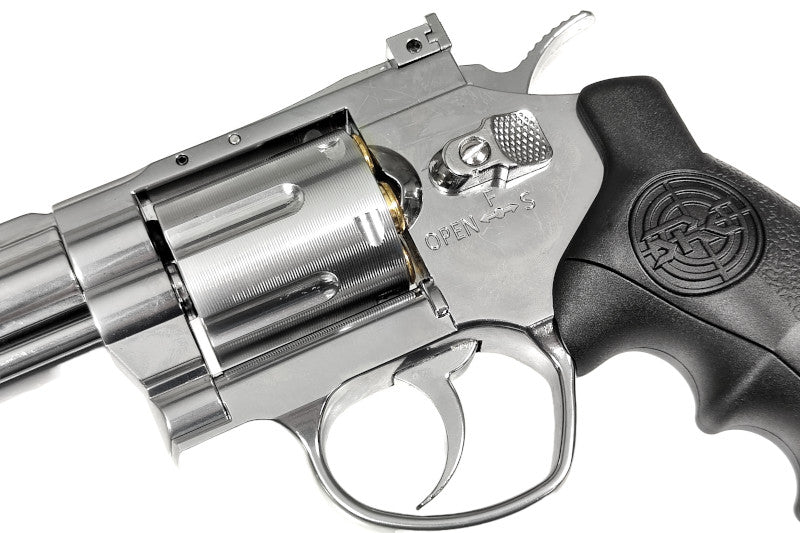 SRC TITAN 4 INCH CO2 Gas Revolver (Silver)