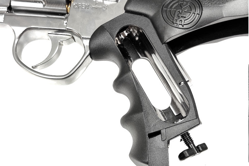 SRC TITAN 4 INCH CO2 Gas Revolver (Silver)