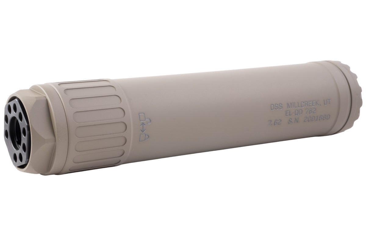 Crusader OSS Style EL-QD 762 Airsoft Silencer (MK16 URGI Style)