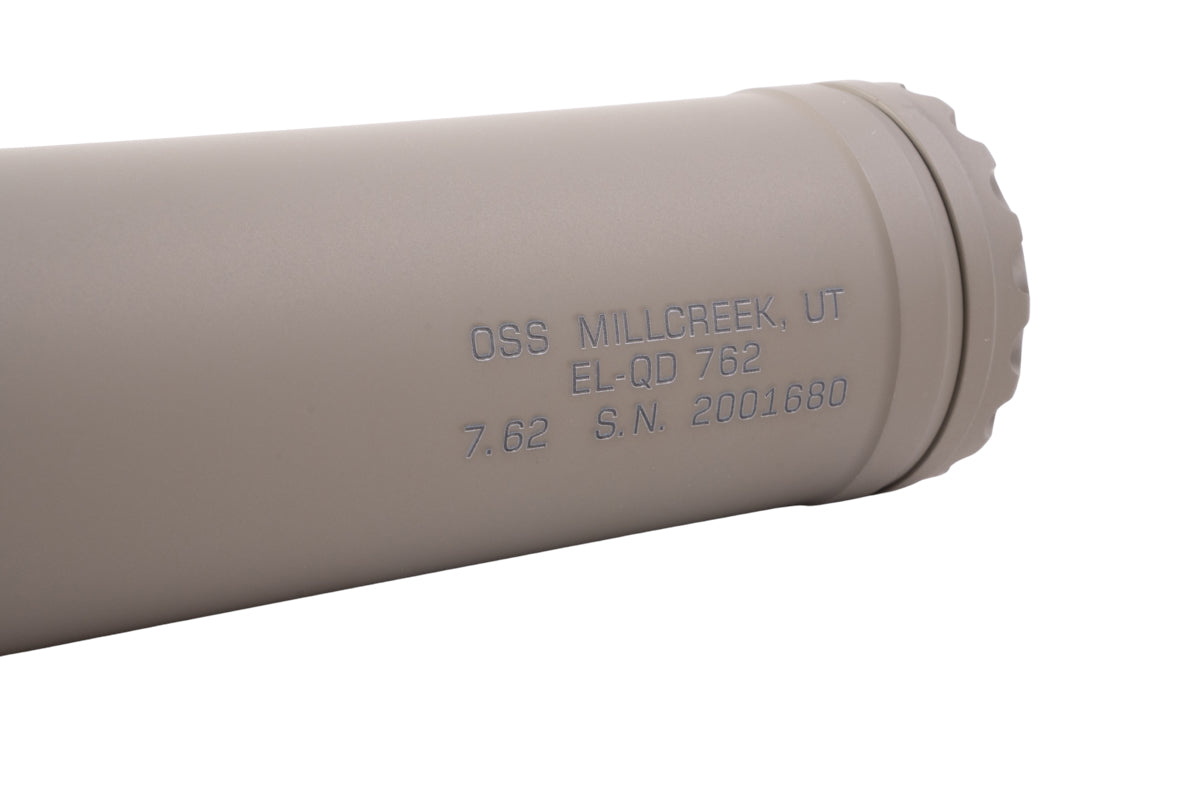 Crusader OSS Style EL-QD 762 Airsoft Silencer (MK16 URGI Style)