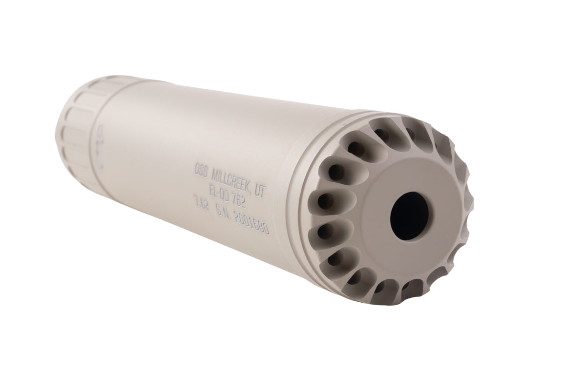 Crusader OSS Style EL-QD 762 Airsoft Silencer (MK16 URGI Style)