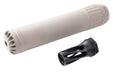 Crusader OSS Style EL-QD 762 Airsoft Silencer (MK16 URGI Style)